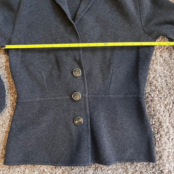 Alfani Pea Coat Gray Size S - Picture 4 of 6